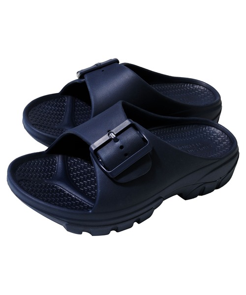 Starting Over（スターティングオーバー）の「足元からリフレッシュ リカバリーバックルサンダル（サンダル・メンズ・ネイビー/ブラック/ベージュ・XL/M/XXL/L/XS/S）」の3枚目の写真