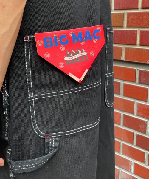 BIG MAC（ビッグマック）の「【BIG MAC/ビッグマック】オーバーオール（サロペット/オーバーオール・メンズ・ブラック/インディゴブルー・MEDIUM/LARGE）」の14枚目の写真