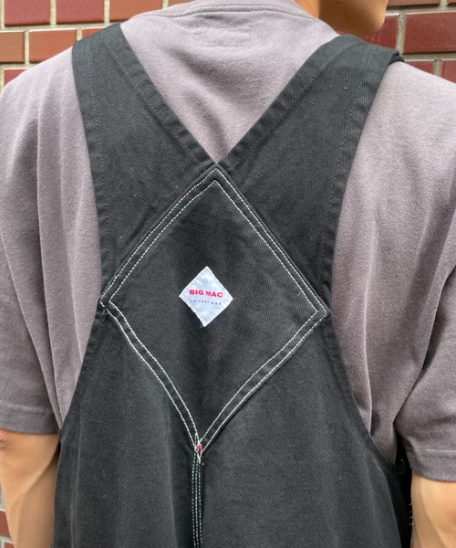 BIG MAC（ビッグマック）の「【BIG MAC/ビッグマック】オーバーオール（サロペット/オーバーオール・メンズ・ブラック/インディゴブルー・MEDIUM/LARGE）」の15枚目の写真