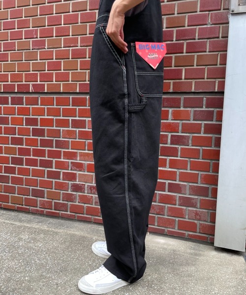 BIG MAC（ビッグマック）の「【BIG MAC/ビッグマック】オーバーオール（サロペット/オーバーオール・メンズ・ブラック/インディゴブルー・MEDIUM/LARGE）」の12枚目の写真