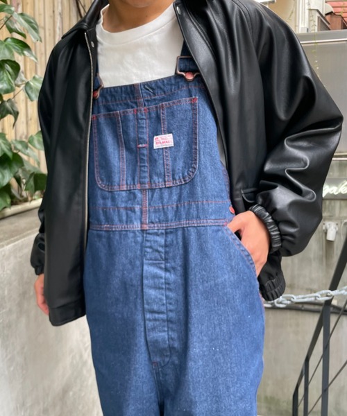 BIG MAC（ビッグマック）の「【BIG MAC/ビッグマック】オーバーオール（サロペット/オーバーオール・メンズ・ブラック/インディゴブルー・MEDIUM/LARGE）」の21枚目の写真