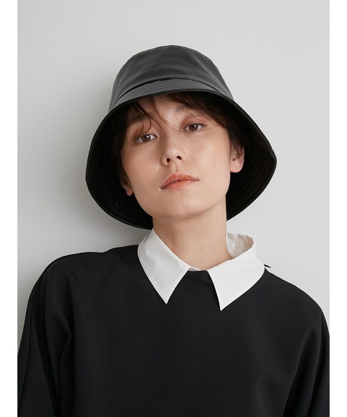 emmi(エミ)の「【emmi atelier】バケットハット(ハット・レディース・ブラック/ブラウン・FREE)」の8枚目の写真