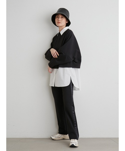 emmi(エミ)の「【emmi atelier】バケットハット(ハット・レディース・ブラック/ブラウン・FREE)」の9枚目の写真