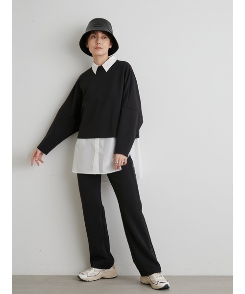 emmi(エミ)の「【emmi atelier】バケットハット(ハット・レディース・ブラック/ブラウン・FREE)」の10枚目の写真
