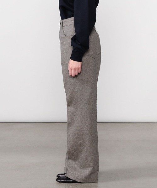 SERGE de bleu（サージ）の「SERGE de bleu | フレアツイルパンツ WOMEN（デニムパンツ・レディース・グレー・23/24/25）」の11枚目の写真