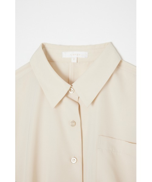 rienda（リエンダ）の「クロップドミリタリーシャツトップス（シャツ/ブラウス・レディース・ブラック/カーキ/アイボリー・FREE）」の17枚目の写真