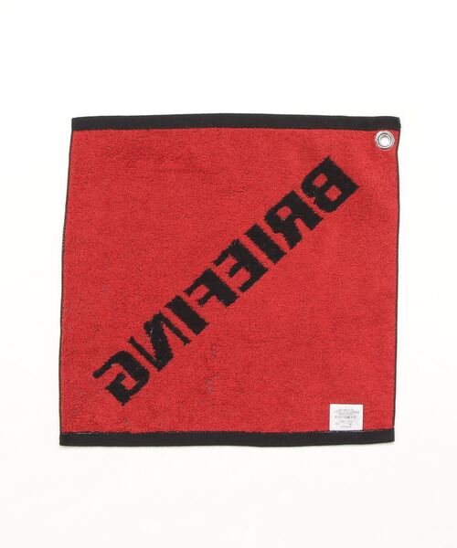 BRIEFING（ブリーフィング）の「【ブリーフィングゴルフ】LOGO HAND TOWEL/ロゴハンドタオル（ハンカチ/ハンドタオル・メンズ・ブラック/ホワイト・FREE）」の4枚目の写真