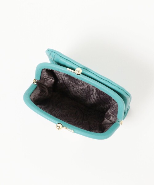 Ray BEAMS(レイビームス)の「【WEB限定】Hashibami / くるみ口金 ハーフ ウォレット(財布・レディース・グリーン/パープル/ゴールド・ONE SIZE)」の8枚目の写真