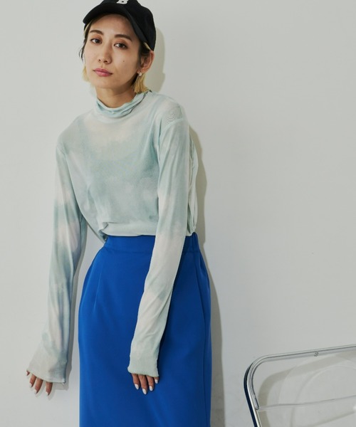 Auntie Rosa Holiday（アンティローザホリデー）の「メッシュプリントタートル（その他トップス・レディース・その他/グリーン・FREE）」の20枚目の写真