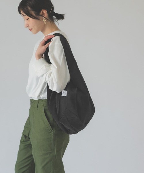 URBAN RESEARCH DOORS（アーバンリサーチドアーズ）の「DOORS LIVING PRODUCTS　ショッパーバッグ（エコバッグ/サブバッグ・レディース・ブラック/モカ・-）」の16枚目の写真