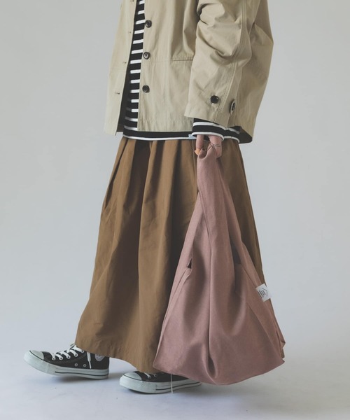 URBAN RESEARCH DOORS（アーバンリサーチドアーズ）の「DOORS LIVING PRODUCTS　ショッパーバッグ（エコバッグ/サブバッグ・レディース・ブラック/モカ・-）」の3枚目の写真