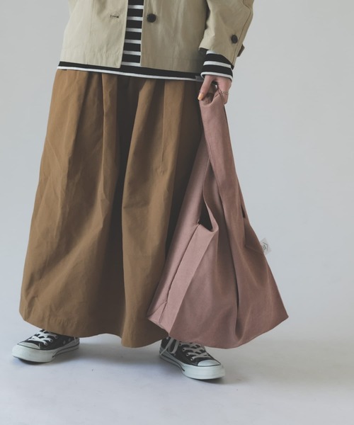 URBAN RESEARCH DOORS（アーバンリサーチドアーズ）の「DOORS LIVING PRODUCTS　ショッパーバッグ（エコバッグ/サブバッグ・レディース・ブラック/モカ・-）」の13枚目の写真