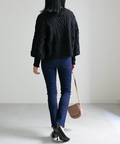 ap retro(アプレトロ)の「ストレッチタイトデニムPT(デニムパンツ・レディース・ブルー/インディゴブルー/ブラック・SMALL/MEDIUM/LARGE)」の22枚目の写真