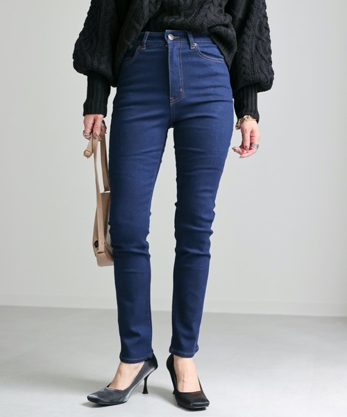 ap retro(アプレトロ)の「ストレッチタイトデニムPT(デニムパンツ・レディース・ブルー/インディゴブルー/ブラック・SMALL/MEDIUM/LARGE)」の14枚目の写真