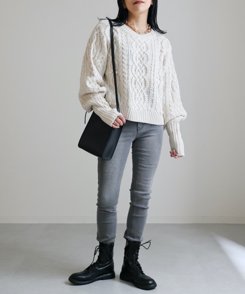 ap retro(アプレトロ)の「ストレッチタイトデニムPT(デニムパンツ・レディース・ブルー/インディゴブルー/ブラック・SMALL/MEDIUM/LARGE)」の10枚目の写真