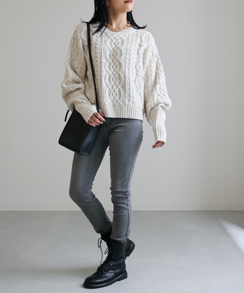 ap retro(アプレトロ)の「ストレッチタイトデニムPT(デニムパンツ・レディース・ブルー/インディゴブルー/ブラック・SMALL/MEDIUM/LARGE)」の11枚目の写真