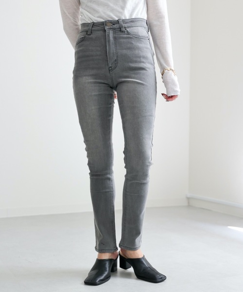 ap retro(アプレトロ)の「ストレッチタイトデニムPT(デニムパンツ・レディース・ブルー/インディゴブルー/ブラック・SMALL/MEDIUM/LARGE)」の5枚目の写真