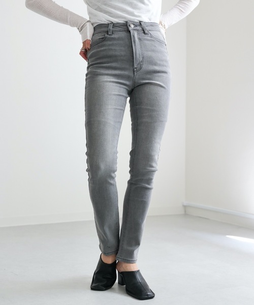 ap retro(アプレトロ)の「ストレッチタイトデニムPT(デニムパンツ・レディース・ブルー/インディゴブルー/ブラック・SMALL/MEDIUM/LARGE)」の6枚目の写真