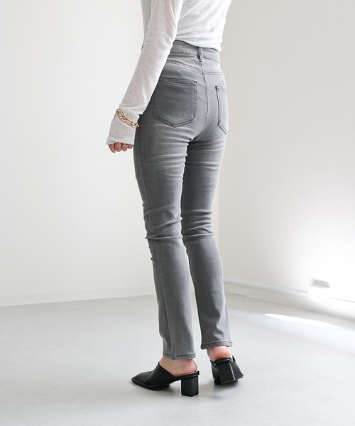 ap retro(アプレトロ)の「ストレッチタイトデニムPT(デニムパンツ・レディース・ブルー/インディゴブルー/ブラック・SMALL/MEDIUM/LARGE)」の9枚目の写真