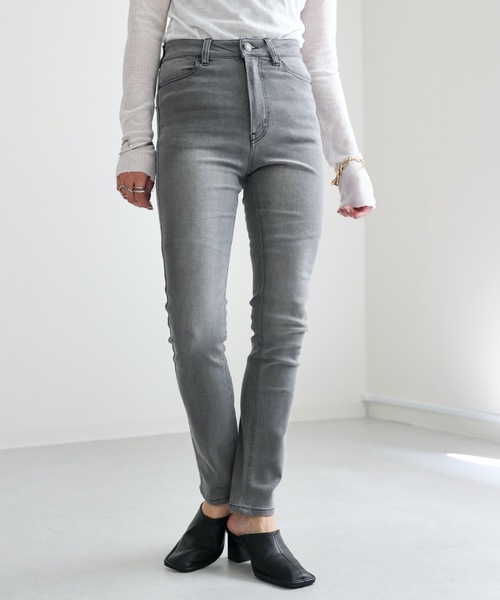 ap retro(アプレトロ)の「ストレッチタイトデニムPT(デニムパンツ・レディース・ブルー/インディゴブルー/ブラック・SMALL/MEDIUM/LARGE)」の4枚目の写真