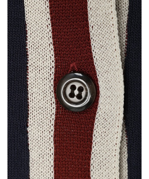 earth music&ecology（アースミュージックアンドエコロジー）の「配色トリムカーディガン（カーディガン/ボレロ・レディース・ネイビー/マスタード/グリーン/グレー/アイボリー/ブラウン・FREE）」の21枚目の写真