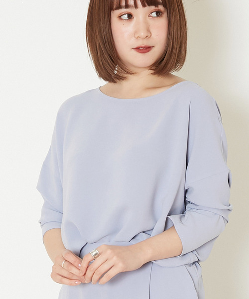 Liesse（リエス）の「長袖カットソー（Tシャツ/カットソー・レディース・イエロー・FREE）」の3枚目の写真