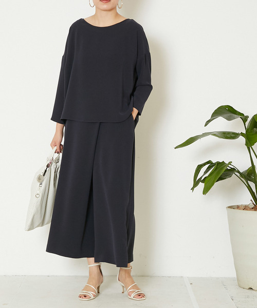 Liesse（リエス）の「長袖カットソー（Tシャツ/カットソー・レディース・イエロー・FREE）」の8枚目の写真