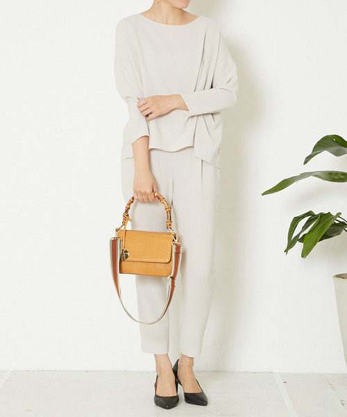 Liesse（リエス）の「長袖カットソー（Tシャツ/カットソー・レディース・イエロー・FREE）」の11枚目の写真