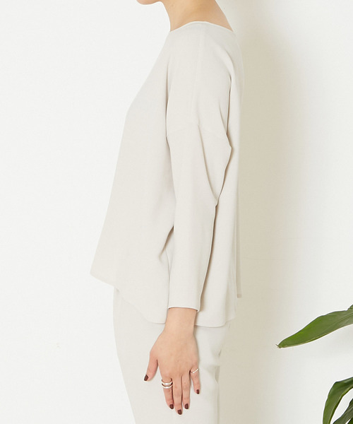 Liesse（リエス）の「長袖カットソー（Tシャツ/カットソー・レディース・イエロー・FREE）」の13枚目の写真