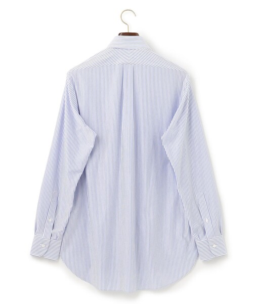 J.PRESS(ジェイプレス)の「ニットキャンディストライプ シャツ(ビジネスシャツ・メンズ・ネイビー系1・MEDIUM/LARGE/X-LARGE)」の3枚目の写真