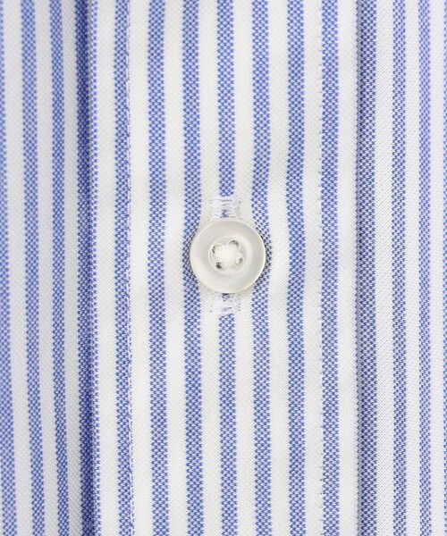 J.PRESS(ジェイプレス)の「ニットキャンディストライプ シャツ(ビジネスシャツ・メンズ・ネイビー系1・MEDIUM/LARGE/X-LARGE)」の8枚目の写真