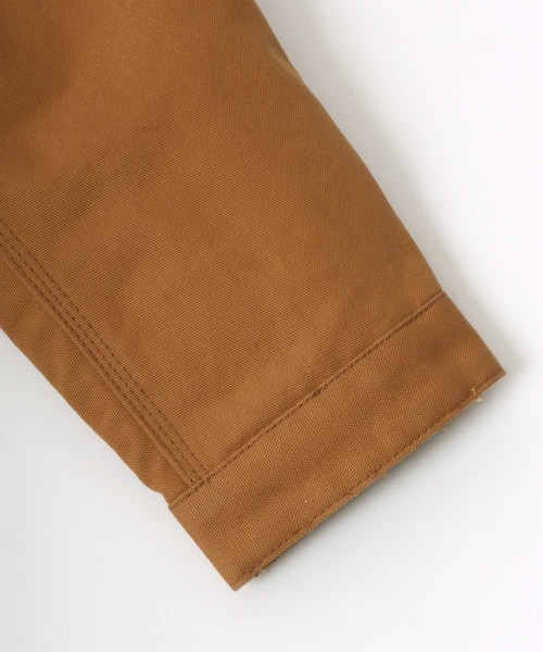 Carhartt（カーハート）の「carhartt/カーハート Blanket-Lined Duck Chore Coat/ブランケットライナー ダックチョアコート（カバーオール・メンズ・ブラック/ブラウン・M/L/XL）」の9枚目の写真