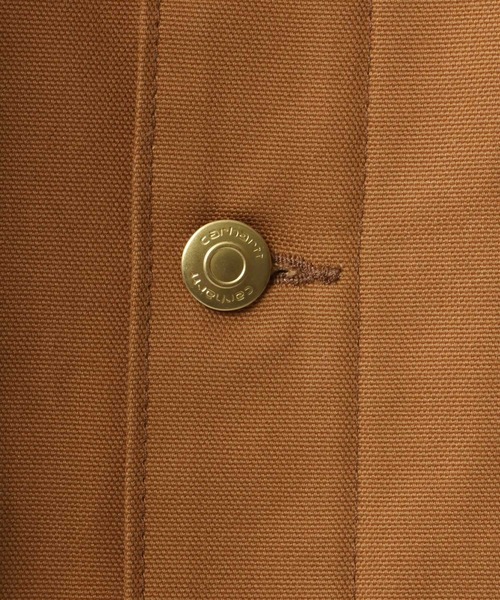 Carhartt（カーハート）の「carhartt/カーハート Blanket-Lined Duck Chore Coat/ブランケットライナー ダックチョアコート（カバーオール・メンズ・ブラック/ブラウン・M/L/XL）」の15枚目の写真