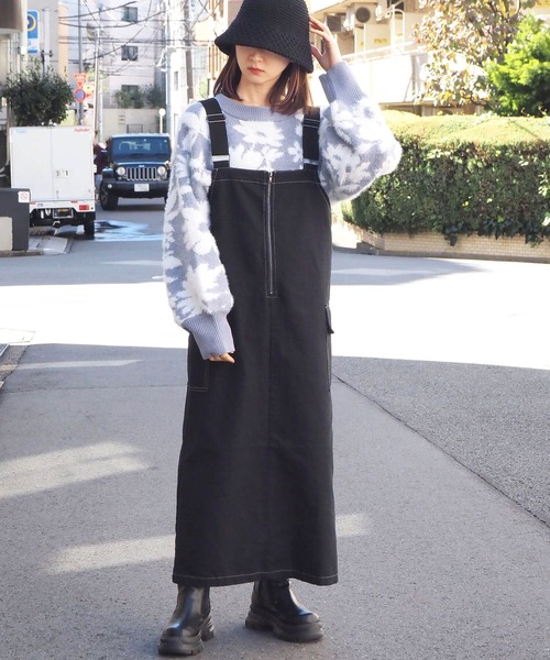 tiptop（ティップトップ）の「ミリタリージャンパースカート（スカート・レディース・カーキ/ブラック/ブラック系その他・FREE）」の21枚目の写真