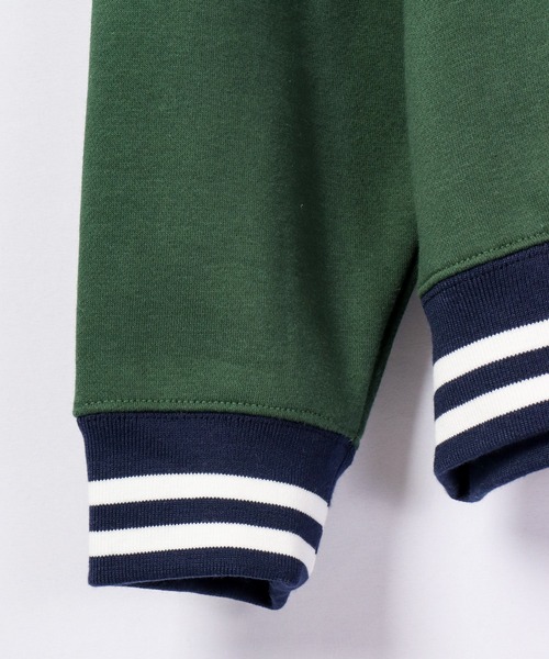 FUNALIVE（ファンアライブ）の「裏起毛ハイネック リブラインスウェット プルオーバー（スウェット・メンズ・グレー/チャコールグレー/グリーン・M/L/XL）」の15枚目の写真