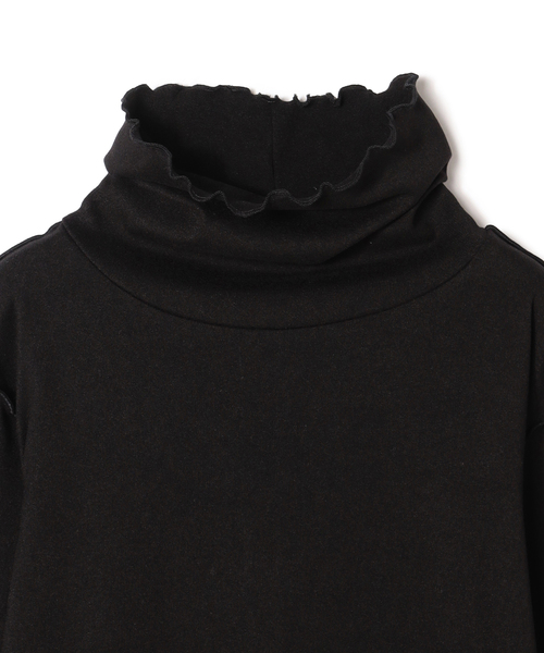 ReNorm（リノーム）の「メロー使いハイネックT（Tシャツ/カットソー・レディース・ブラック/グレー/アイボリー/チャコール・フリー）」の10枚目の写真