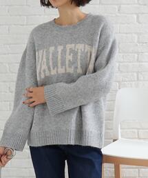 SHOO・LA・RUE | ミックスロゴジャガードニット(ニット/セーター)