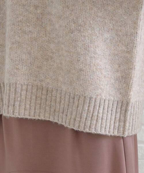 SHOO・LA・RUE(シューラルー)の「◆ミックスロゴジャカードニット(ニット/セーター・レディース・ベージュ系その他7/ライトグレー系4/ブラック系4・00)」の9枚目の写真