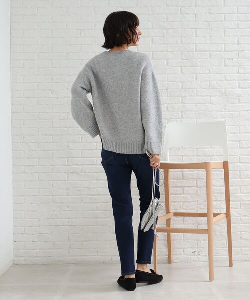 SHOO・LA・RUE(シューラルー)の「◆ミックスロゴジャカードニット(ニット/セーター・レディース・ベージュ系その他7/ライトグレー系4/ブラック系4・00)」の16枚目の写真