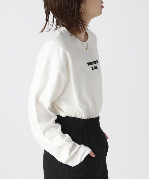 Heather(ヘザー)の「プクロゴロンTEE 173742(Tシャツ/カットソー・レディース・オフホワイト/ベージュ/ブラック・FREE)」の8枚目の写真