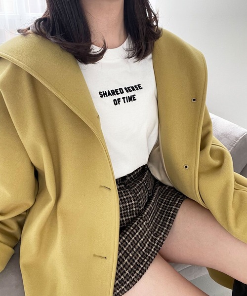 Heather(ヘザー)の「プクロゴロンTEE 173742(Tシャツ/カットソー・レディース・オフホワイト/ベージュ/ブラック・FREE)」の13枚目の写真