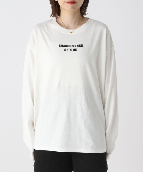 Heather(ヘザー)の「プクロゴロンTEE 173742(Tシャツ/カットソー・レディース・オフホワイト/ベージュ/ブラック・FREE)」の15枚目の写真