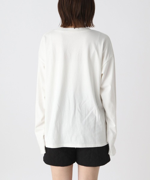 Heather(ヘザー)の「プクロゴロンTEE 173742(Tシャツ/カットソー・レディース・オフホワイト/ベージュ/ブラック・FREE)」の18枚目の写真