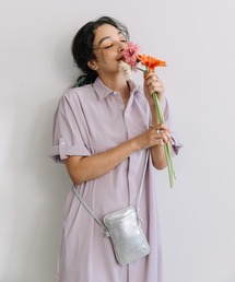 【BEAURE】タッセルショルダーバッグ シルバー Beau're ショルダーバッグ バッグ 「BEAURE/ビュレ」カウレザー