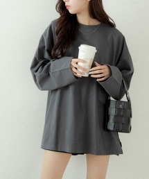 OLUPIC/【WEB限定】ヘビーウェイトスリットロンT