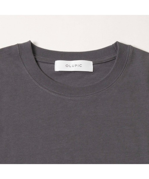 OLUPIC(オルピック)の「OLUPIC/【WEB限定】ヘビーウェイトスリットロンT(Tシャツ/カットソー・レディース・スミクロ/ホワイト・FREE)」の21枚目の写真
