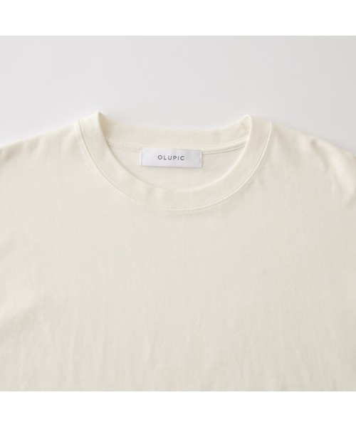 OLUPIC(オルピック)の「OLUPIC/【WEB限定】ヘビーウェイトスリットロンT(Tシャツ/カットソー・レディース・スミクロ/ホワイト・FREE)」の18枚目の写真