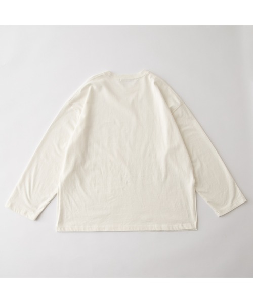 OLUPIC(オルピック)の「OLUPIC/【WEB限定】ヘビーウェイトスリットロンT(Tシャツ/カットソー・レディース・スミクロ/ホワイト・FREE)」の19枚目の写真