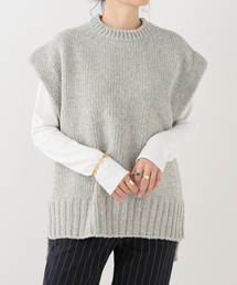 【ATON/エイトン】CREWNECK ベスト
