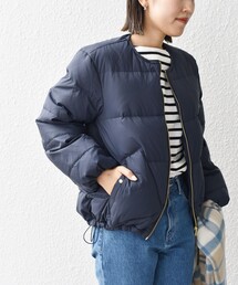 *ノーカラーショートダウン◆